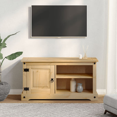TV-taso Corona 100x37x52 cm täysi mänty