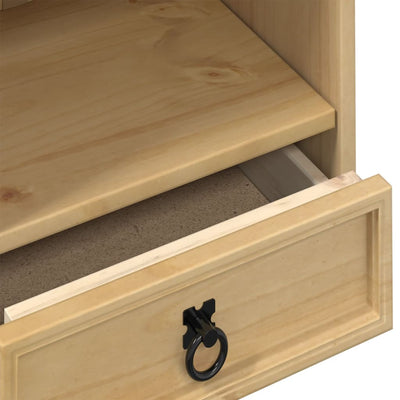 Cd-kaappi corona Sinfora 40x30x110cm (mänty)