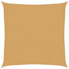 Aurinkokenkäpurje 160 g/m² Neliöhiekka 2,5x2,5 m HDPE