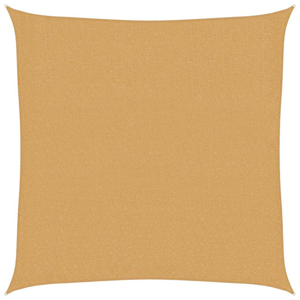 Aurinkokenkäpurje 160 g/m² Neliöhiekka 2,5x2,5 m HDPE