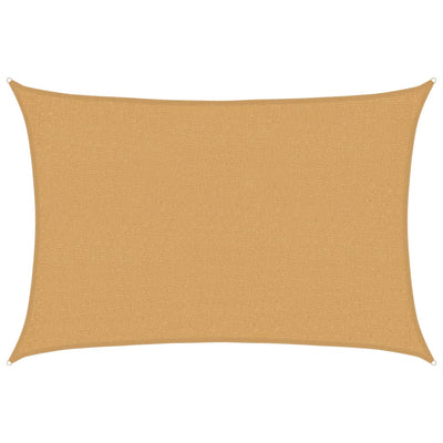 Hiekka aurinkopurje Cristodora 2x3 m (160 g/m² suorakaide hdpe)