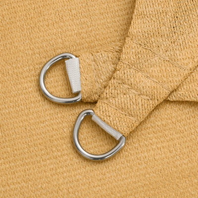 Hiekka aurinkopurje Cristodora 2x3 m (160 g/m² suorakaide hdpe)