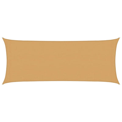 Aurinkopurje 160 g/m² suorakaide hiekka 2x4,5 m HDPE