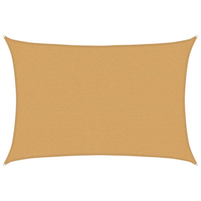 Hiekka aurinkopurje Cristodora 2,5x3,5 m (160 g/m² suorakaide hdpe)