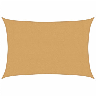 Hiekka aurinkopurje Cristodora 3x4 m (160 g/m² suorakaide hdpe)