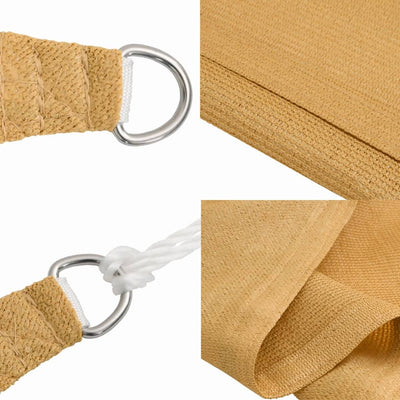 Hiekka aurinkopurje Cristodora 3x4 m (160 g/m² suorakaide hdpe)