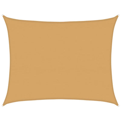 Aurinkopurje 160 g/m² suorakaide hiekka 6x7 m HDPE