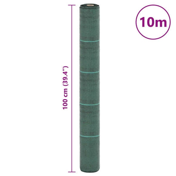 Rikkaruohojen karkotuskalvo vihreä 1x10 m PP