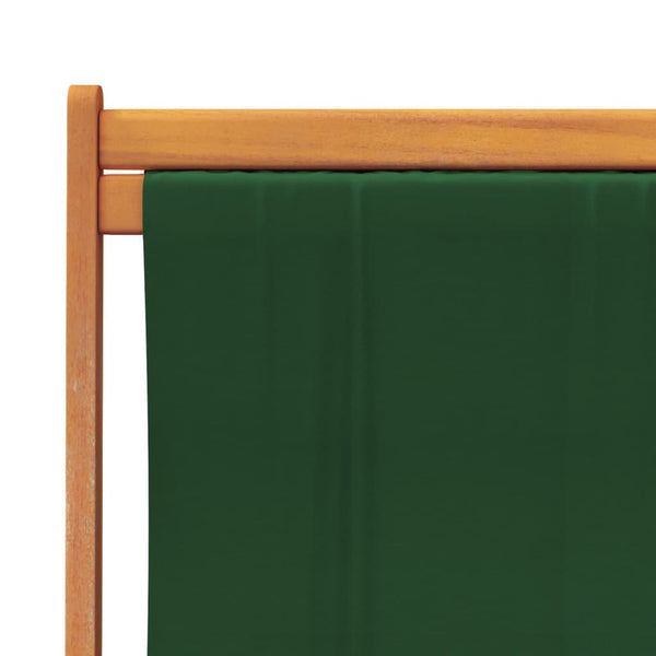 Vihreä kokoontaitettavat rantatuolit Profiro (2 kpl)