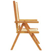 Beige puutarhanojatuolit Danette 4 kpl (akasiapuu)