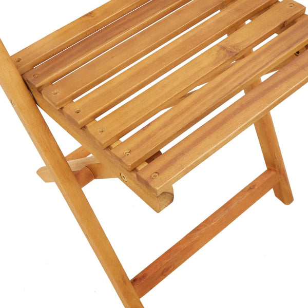 Beige taitettavat puutarhatuolit Sulta 8 kpl (polyrottinki / puu)