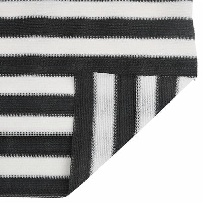 Antrasiitti ja valkoinen näkösuoja Besirgemal 1,8x10 m (hdpe 150 g/m²)