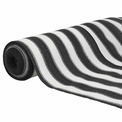 Antrasiitti ja valkoinen näkösuoja Besirgemal 2x25 m (hdpe 150 g/m²)