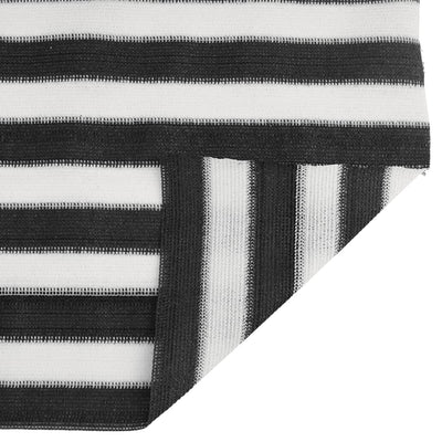 Antrasiitti ja valkoinen näkösuoja Besirgemal 1,5x25 m (hdpe 195 g/m²)