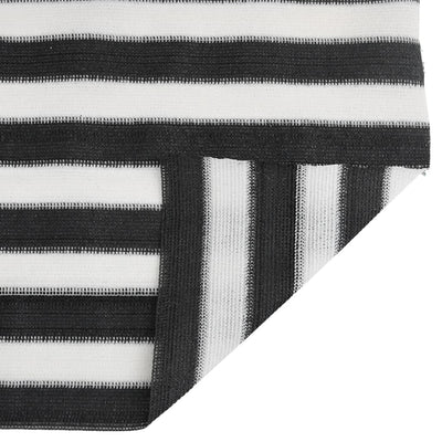 Antrasiitti ja valkoinen näkösuoja Besirgemal 1,8x50 m (hdpe 195 g/m²)