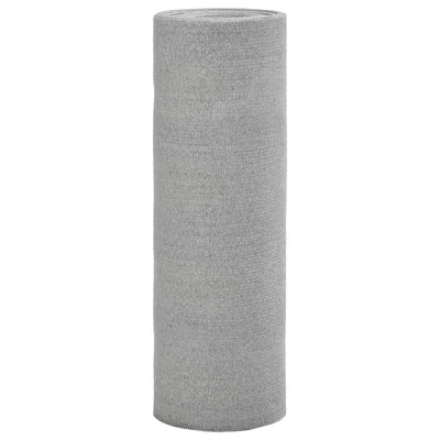 Näkösuoja vaaleanharmaa 1,5x25 m HDPE 75 g/m²