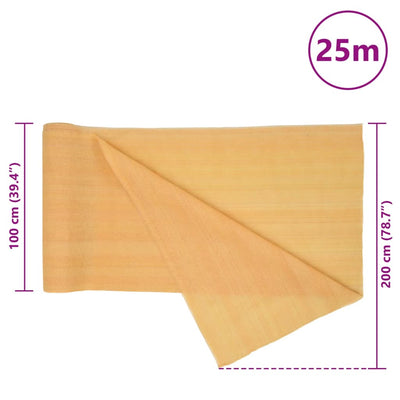 Näkösuoja hiekka 2x25 m HDPE 75 g/m²