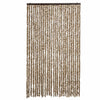 Hyönteisverho beige ja ruskea 118x220 cm chenille