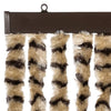Beige ja ruskea hyönteisverho Septilici 118x220cm (chenille)