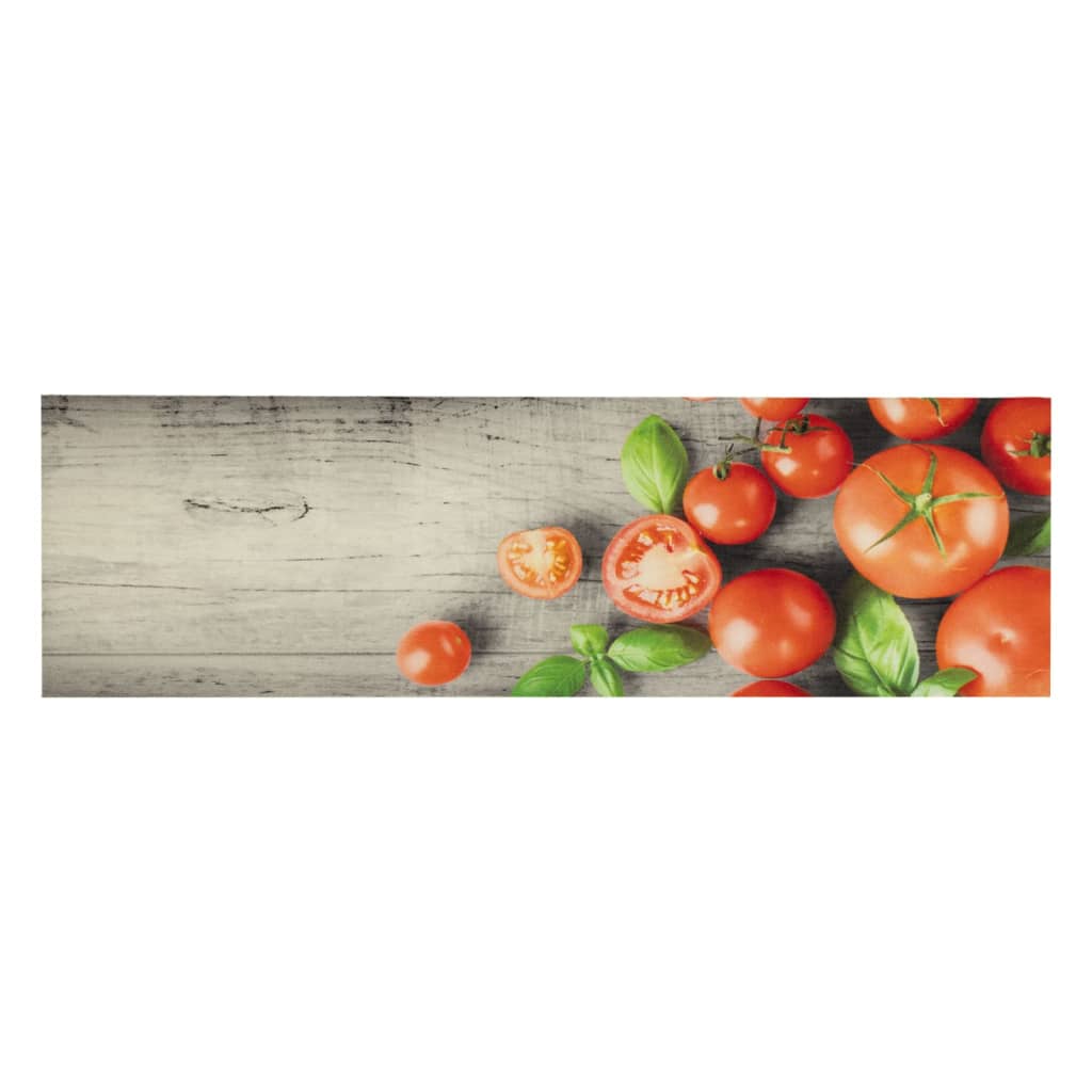 Keittiön pestävä matto Tomatoes 45x150 cm sametti