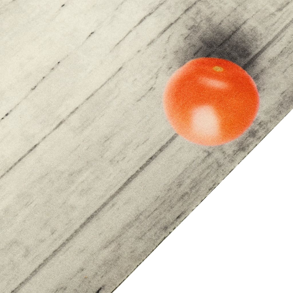 Keittiön pestävä matto Tomatoes 45x150 cm sametti
