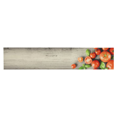 Keittiön pestävä matto Tomatoes 60x300 cm sametti