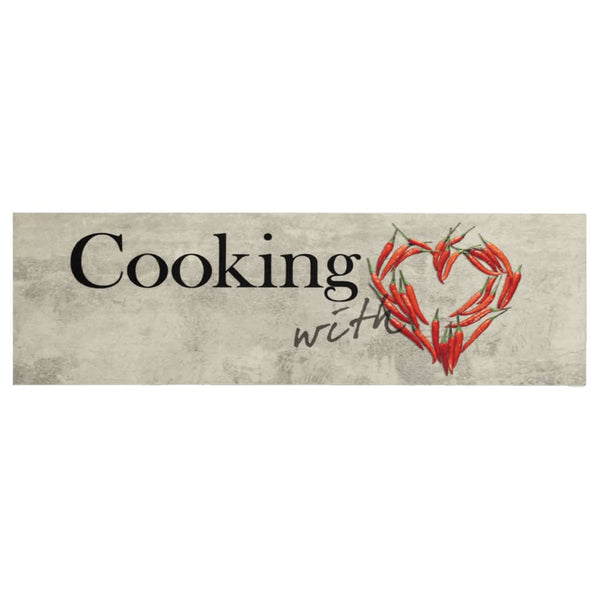 Sametti keittiön pestävä matto peper cooking Bigan 60x180cm