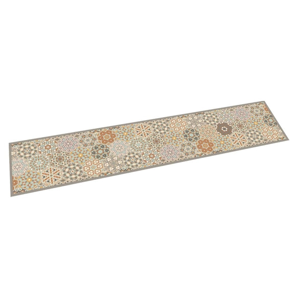 Pastelli keittiön pestävä matto hexagon Bigan 60x300cm (sametti)