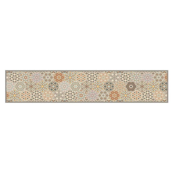 Pastelli keittiön pestävä matto hexagon Bigan 60x300cm (sametti)