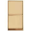 Suihkuhylly harjattu kulta 32x62x9 cm ruostumaton teräs
