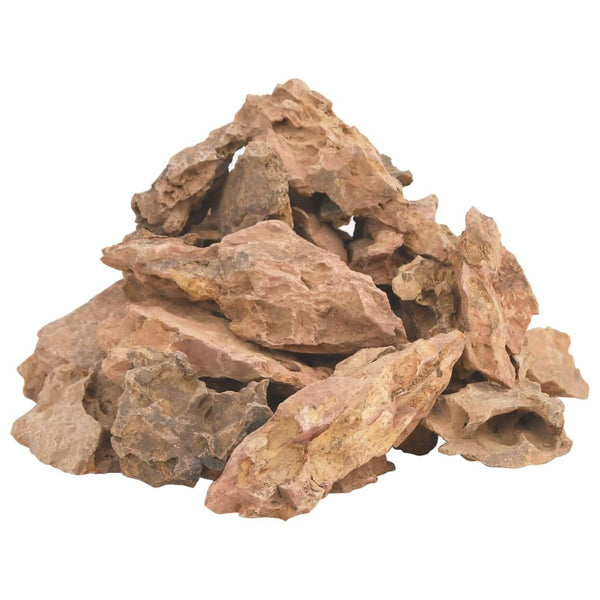 Laavakivet 25 kg ruskea 1-10 cm