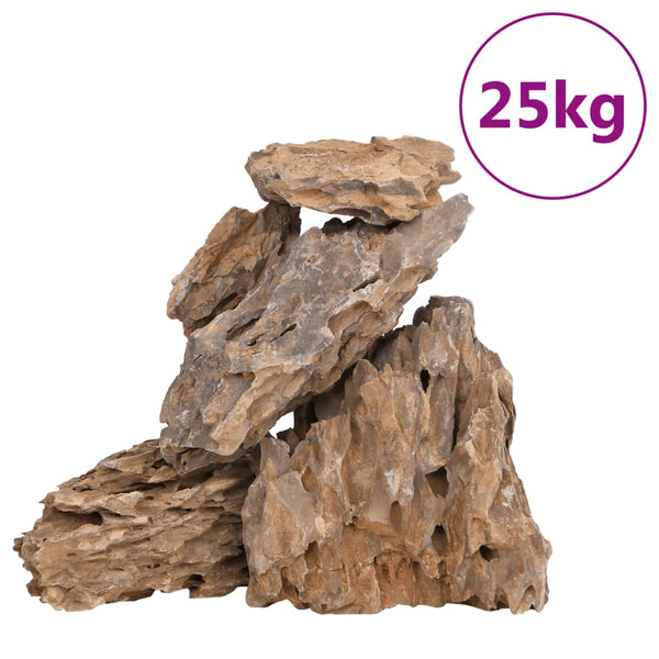 Lohikäärmekivet 25 kg monivärinen 10-30 cm