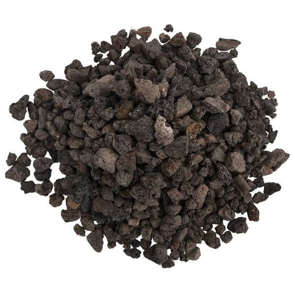 Vulkaaniset kivet 10 kg musta 1-2 cm