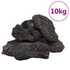 Tulivuorikivet 10 kg Musta 10-30 cm