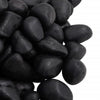 Kiillotetut kivet 10 kg musta 2-5 cm