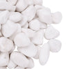 Kiillotetut kiviset kivet 25 kg valkoinen 2-5 cm