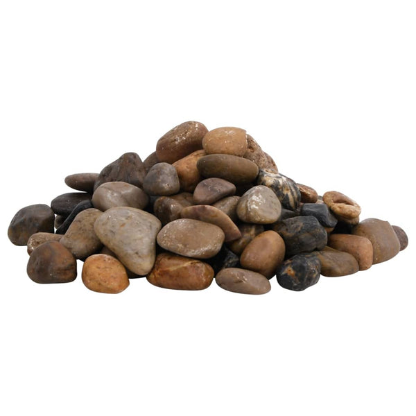 Kiillotetut kivet 10 kg monivärinen 2-5 cm
