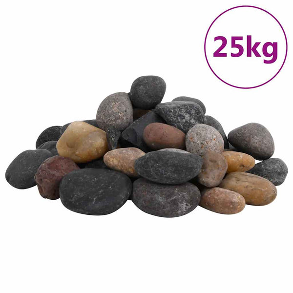 Monivärinen kiillotetut kivet Oto 5-8cm (25 kg)
