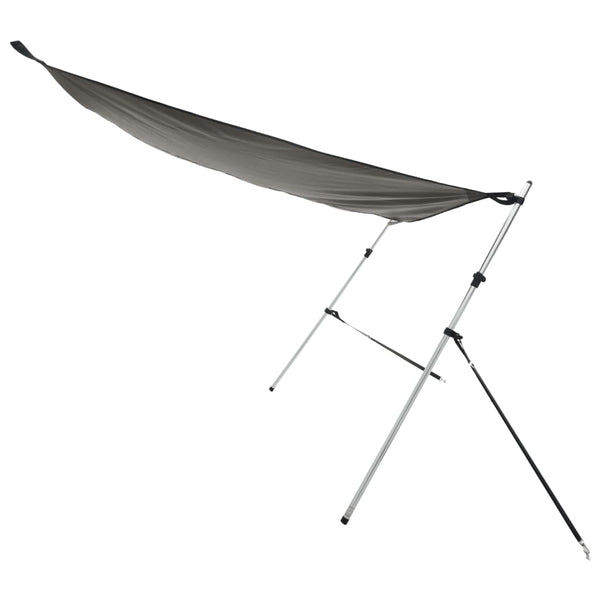 T-kate varjostimen jatke antrasiitti 170x170x(113-182,5) cm
