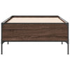 Ruskea sängynrunko Cierra 75x190cm (puinen ja metalli)
