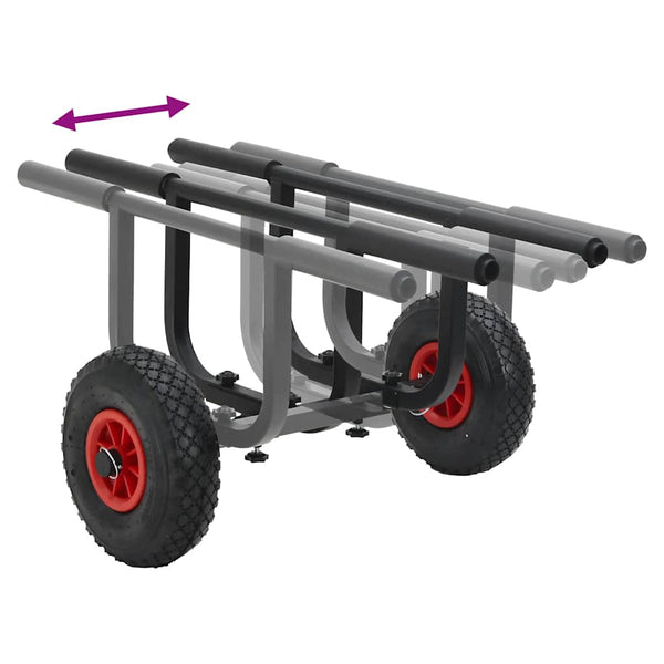 Kajakkikärry 90 kg alumiini