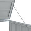 Wheelie Bin Säilytys Double Bins Harmaa 144x81x113 cm Teräs