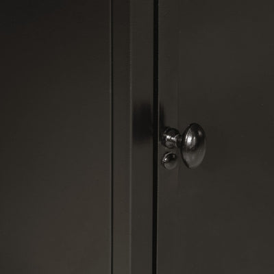 Rauta ja täysi mangopuu kylpyhuoneen kaappi Valenin 40x27x180cm