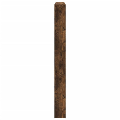 Kenkäkaappi peilillä 5-kerroksinen savutammi 63x17x169,5 cm