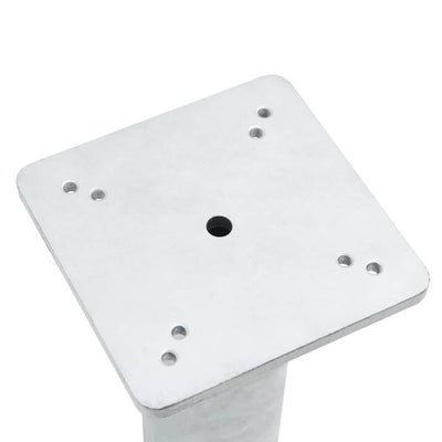 Hopea upotettu aurinkovarjon jalusta Bolintin 16x16x39,5cm (teräs)