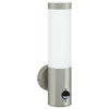 Ulkoisen seinävalon 2 kpl Hopea 12 x 8,5 x 29 cm