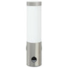 Ulkoisen seinävalon 2 kpl Hopea 12 x 8,5 x 29 cm