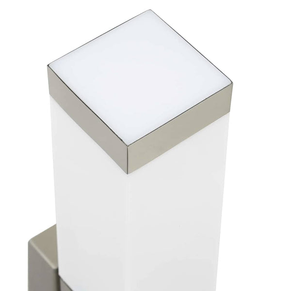 Ulkoisen seinävalon Hopea 10.5 x 6 x 33 cm