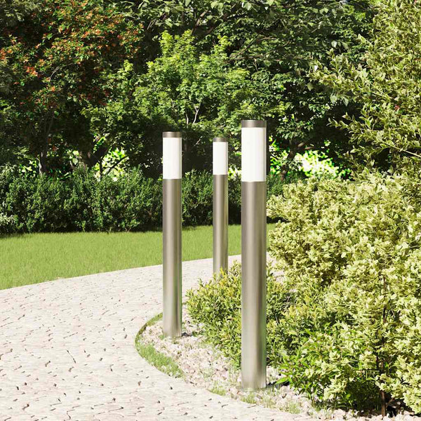 Pollarivalaisimet 3 kpl 80 cm ruostumaton teräs IP44
