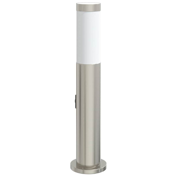 Pollarivalaisin pistorasialla 50 cm ruostumaton teräs IP44